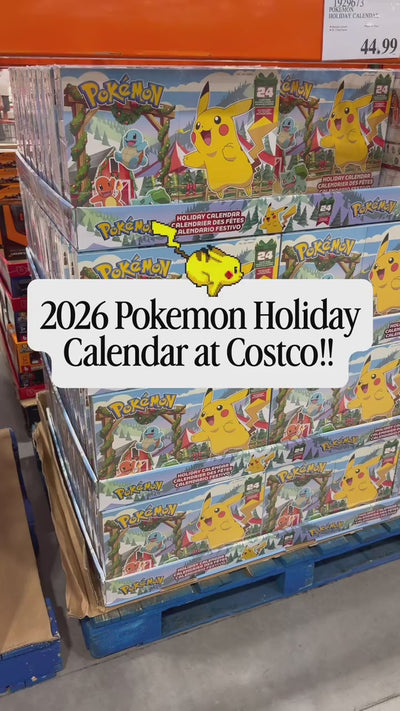 Pokémon Adventskalender 2026 – 24 överraskningar